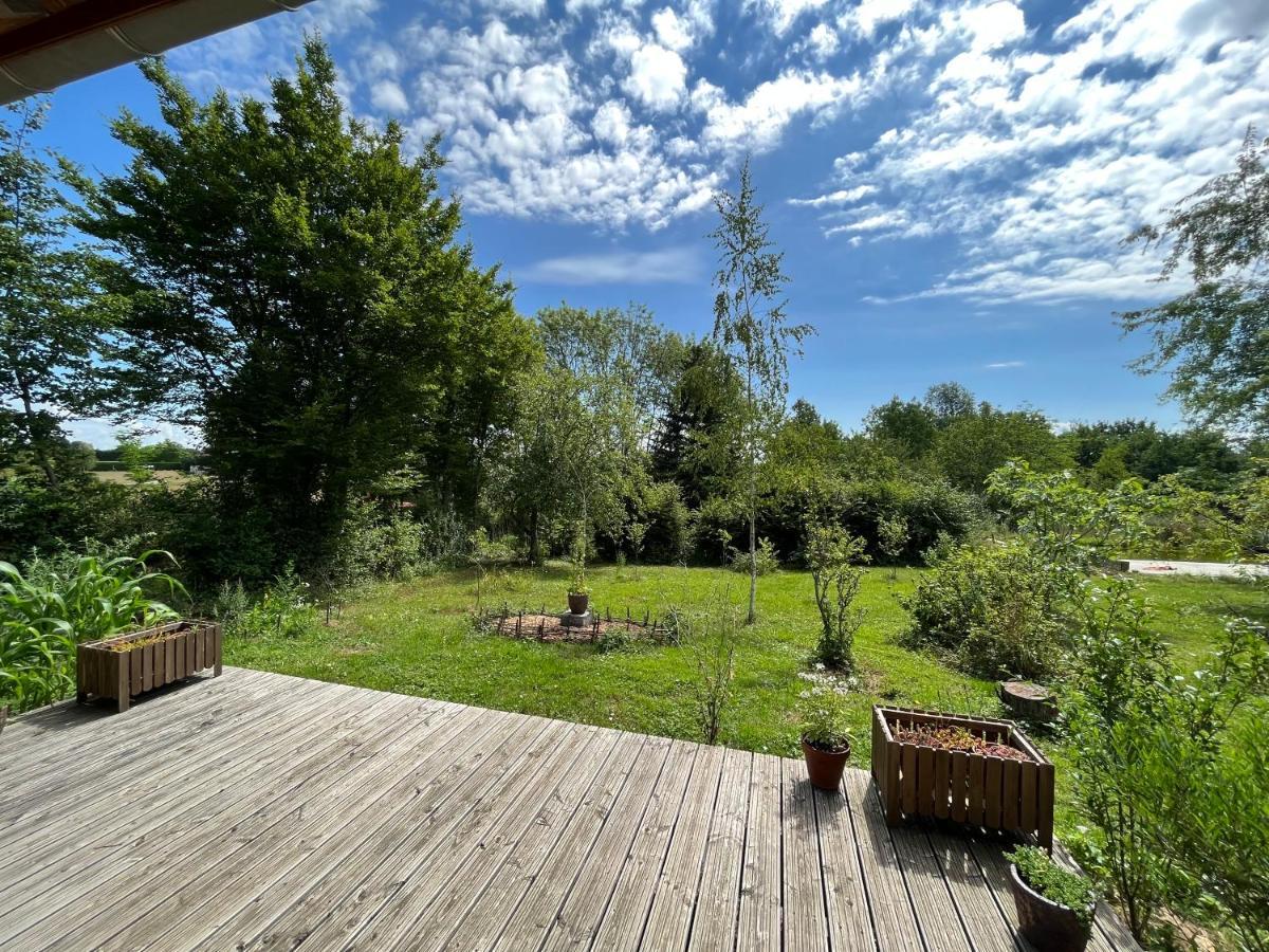 Bed and Breakfast Ecolieu Le Chant du Temps à Saint-Usuge Extérieur photo